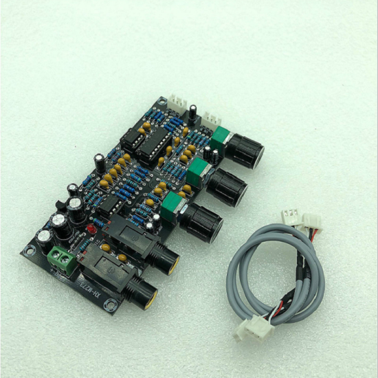 XH-M273 PT2399 Digital Microphone Amplifiers Board Reverberation Karaoke Reverb NE5532 Pre-amplifier Tone Board F4-011 XH-M273 power amplifier