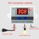 XH-W3001 Temperature Controller Digital LED Temperature Controller DC12 AC220V ZJ0182-1