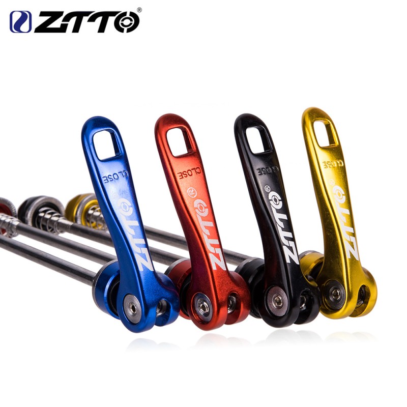 ZTTO Mountain Bike Free Hub Quick Release Lever Bicycle Aluminium Handle Steel Core Rod Riding Accessories Tools red ZTTO Mountain Bike Free Hub Quick Release Lever Bicycle Aluminium Handle Steel Core Rod Riding Accessories Tools red