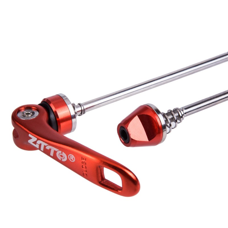 ZTTO Mountain Bike Free Hub Quick Release Lever Bicycle Aluminium Handle Steel Core Rod Riding Accessories Tools red ZTTO Mountain Bike Free Hub Quick Release Lever Bicycle Aluminium Handle Steel Core Rod Riding Accessories Tools red