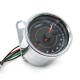 1000 rpm Universal Motorcycle Tachometer Led Screen Dc 12v Meter Gauge 13k Speedometer For Honda Yamaha Suzuki black