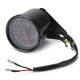 1000 rpm Universal Motorcycle Tachometer Led Screen Dc 12v Meter Gauge 13k Speedometer For Honda Yamaha Suzuki black