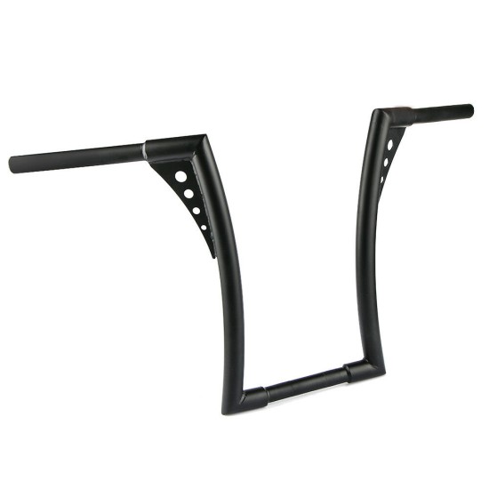 14in Motorcycle Rise Ape Hanger Handlebar For Sportster XL 883 1200 FLST  black_14 inch