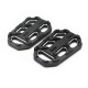 1pair Motorcycle Rear Foot Rear Brake Pedal Racing Foot Pegs FootRests Pedals for HONDA CB500X black