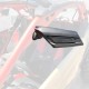 2 Pcs UTV Heavy Duty Rear View Mirror for UTV Polaris RZR Can Am Maverick X3 2017 2018 black