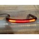 20MM Tube Universal Cafe Racer Seat Frame Hoop Brat Style Loop with LED Brake Turn Singal Light for Honda Yamaha Suzuki 175 curved opening + lamp