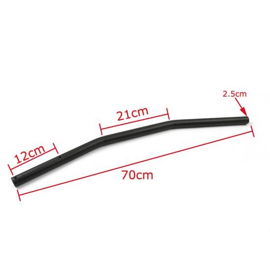 22mm 7/8 inches 25mm 1inch Motorcycle Modidied Handlebars Straight Bar Handlebar Motorcycle Accessaries Chrome Plating