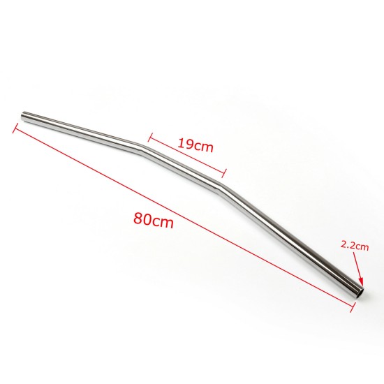 22mm 7/8 inches 25mm 1inch Motorcycle Modidied Handlebars Straight Bar Handlebar Motorcycle Accessaries Chrome Plating