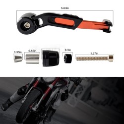 22mm Protector Handlebar Motorcycle Proguard Brake Clutch Systems Levers Protect Guard