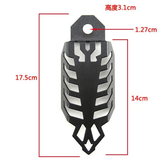 2PCS Motorcycle Damping Spring Protection Cover Aluminum Alloy Front Fork Dust Damper Motorcycle Shocks Absorber Spring Cover Dust Safety Protection Accessories Silver