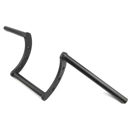 7/8'' 22mm Motorcycle Drag Z-Bar Pullback Handlebar for  Honda black