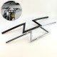 7/8 "22MM Motorcycle Handlebar Z Bar Common for Honda Yamaha Suzuki Kawasak Silver