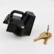 7/8" to 1-1-4" Universal Security Anti-theft Motorcycle Helmet Lock  black_22-32mm