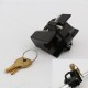 7/8" to 1-1-4" Universal Security Anti-theft Motorcycle Helmet Lock  black_22-32mm