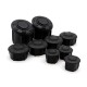 9pcs/set Motorcycle Frame Hole Cover Caps Plug Kit Decor For BMW R1200GS R1250GS black