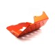 Aluminum Motorcycle Engine Guard Protector Skid Plate For KTM DUKE 390 13-16 Orange