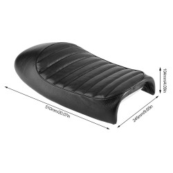 Black Hump Cafe Racer Motorcycle Seat Saddle for Honda CB CL Retro Cafe Racer