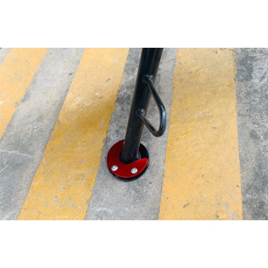 For Aprilia GPR150/GPR125 APR150/APR125 Motorcycle Side Stand Kickstand Extension Pad  black