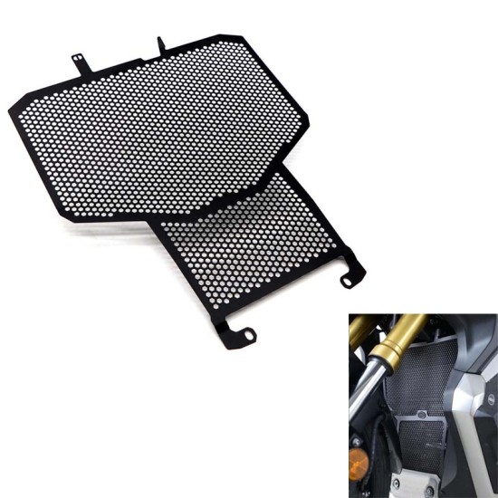 For HONDA XADV750 X-ADV 750 18-19 Motorcycle Modifications Radiator Protection Cover black