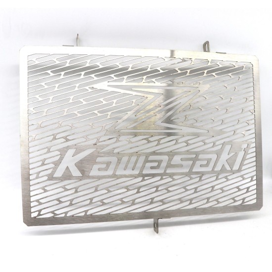 For Kawasaki Z800 Z1000 Motorcycle Radiator Grille Guard Gill Cover Protector Silver