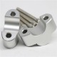 For Kawasaki Z900RS 17-19 Motorcycle Modification Handlebar Risers/Height up Adapters Silver