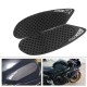 For Suzuki GSXR600 GSXR750 06-07 Protector Anti Slip Pad Knee Grip Traction Side Decal black