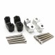 Handlebar Risers Height up Adapters for BMW F750GS 18-19 Motorbike Upgrade Accesssaries silver