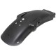 Metal Motorcycle Rear Front MudGuard Cover Protector Fit for CG125 Retro Modification black_Single rear