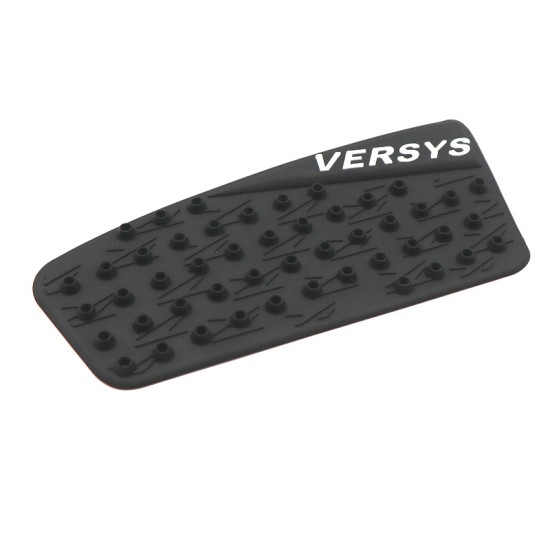 Motorcycle Anti slip Tank Pad Side Gas Knee Grip Traction Protector Stickers For Kawasaki Versys 650 black