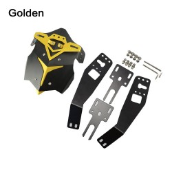 Motorcycle CNC Aluminum Rear Splash Guard Motorbike Mudguard Case for HONDA MSX125 Gold