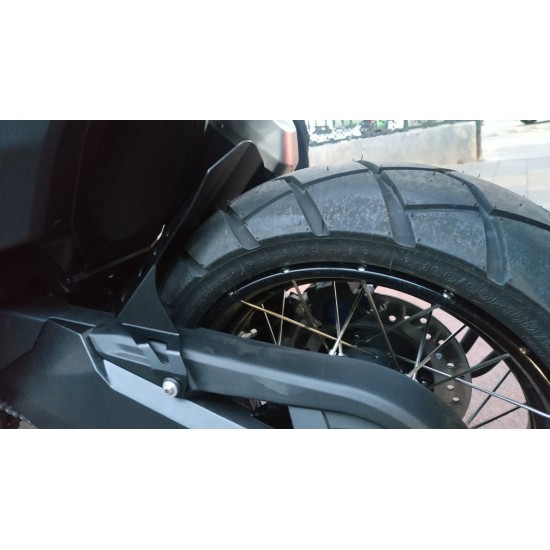 Motorcycle CNC Rear Mudguard Wheel Tire Hugger Mud Splash Guard Protector for Honda XADV750 X-ADV750 black