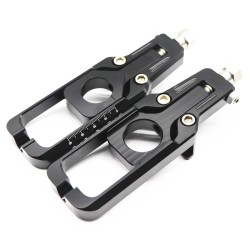 Motorcycle Chain Adjusters Tensioners Catena for GSXR600/750 2006-2010 black