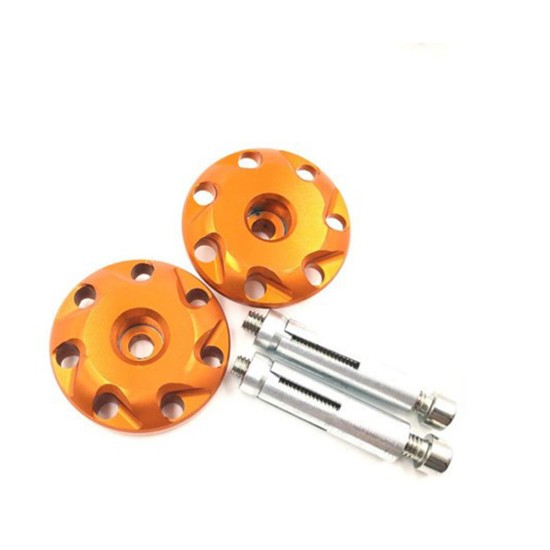 Motorcycle Decorative Screws for Kawasaki Z1000 Z1000SX 2010-2016 Frame Protection Cover  Orange