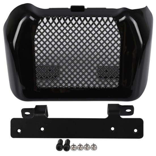 Motorcycle Engine Cover Oil Cooler Cover for  Street Glide FLHX,Special FLHXS 2017-2019 black