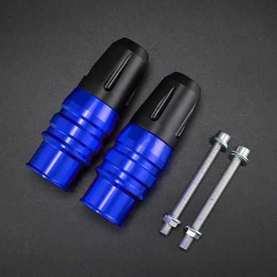 Motorcycle Engine Protection Preventing Crashing Scratching Motorcycle Cnc Aluminum Alloy Frame Slider Falling Crash Protector Engine Protection green