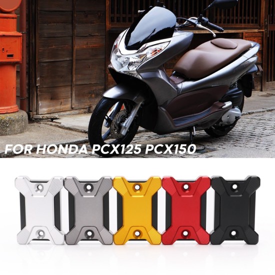 Motorcycle Fluid Reservoir Oil Cup Cap CNC Aluminum Alloy Brake Upper Pump Cover For Honda PCX 150 125 PCX125 PCX150  gray