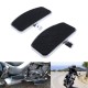 Motorcycle Front Rider Driver Foot Pegs FootRests For Honda MAGNA VF250 VF750 /Yamaha V-STAR XVS 400/650 Etc black