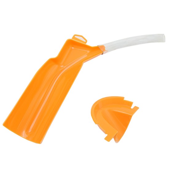 Motorcycle Gear Funnel Waste Oil Funnel Orange