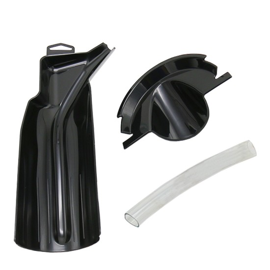 Motorcycle Gear Funnel Waste Oil Funnel black