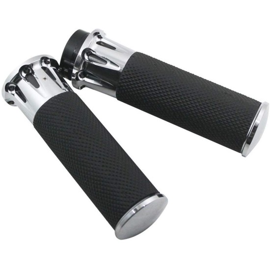 Motorcycle Handlebar 1inch 25mm Handle Bar Handle Grips black