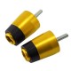 Motorcycle Handlebar Plugs Motorcycle Modification Balance Terminal for XMAX300 xmax300 17-18 Golden