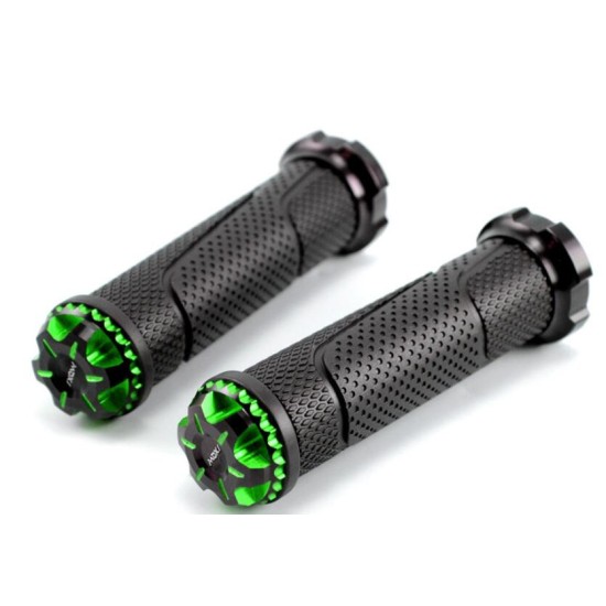 Motorcycle Handlebars 22mm Aluminium Alloy Accelerator Handle Cover green