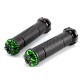 Motorcycle Handlebars 22mm Aluminium Alloy Accelerator Handle Cover green