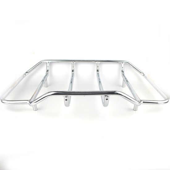 Motorcycle Luggage Rack for Touring Road King Street Glide Road Glide FLTRX Electra Glide CVO 1984-2018 iron-plated color