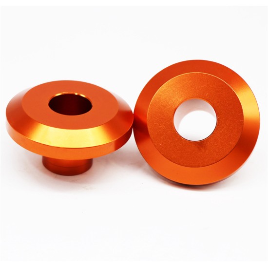 Motorcycle Modification Dirt Bike Rear Wheel Hub Spacers for KTM 125-530 SX/SX-F/XC/XC-F Orange