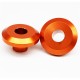 Motorcycle Modification Dirt Bike Rear Wheel Hub Spacers for KTM 125-530 SX/SX-F/XC/XC-F Orange