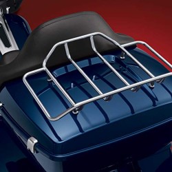 Motorcycle Modification Rear Luggage Rack for  Classic Glide 84-17 silver