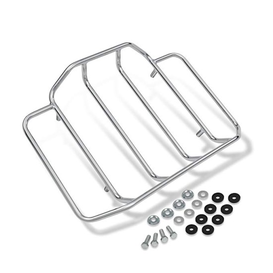 Motorcycle Modification Rear Luggage Rack for  Classic Glide 84-17 silver