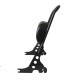 Motorcycle Passenger Backrest Sissy Bar Cushion Pad for  Sportster XL883 1200 48 04-15 black