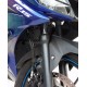 Motorcycle Radiator Grille Aluminium Alloy Water Tank Guard Protective Cover for YAMAHA R15 V3  black